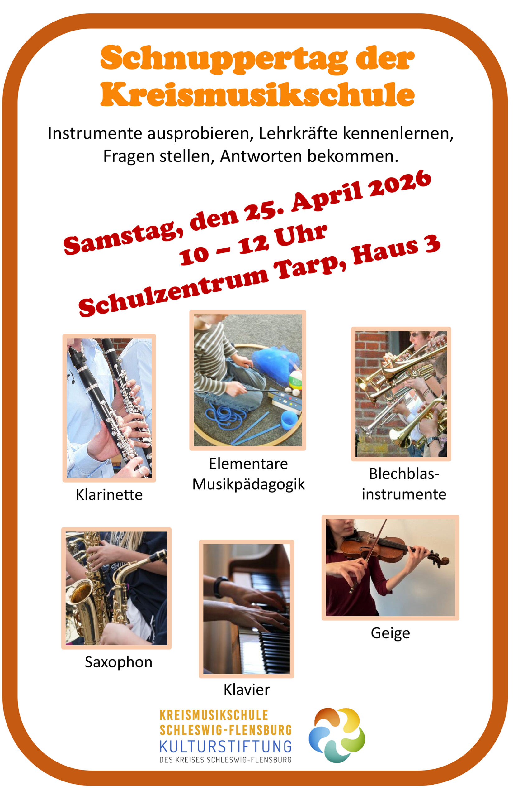 Schnuppertag der Kreismusikschule