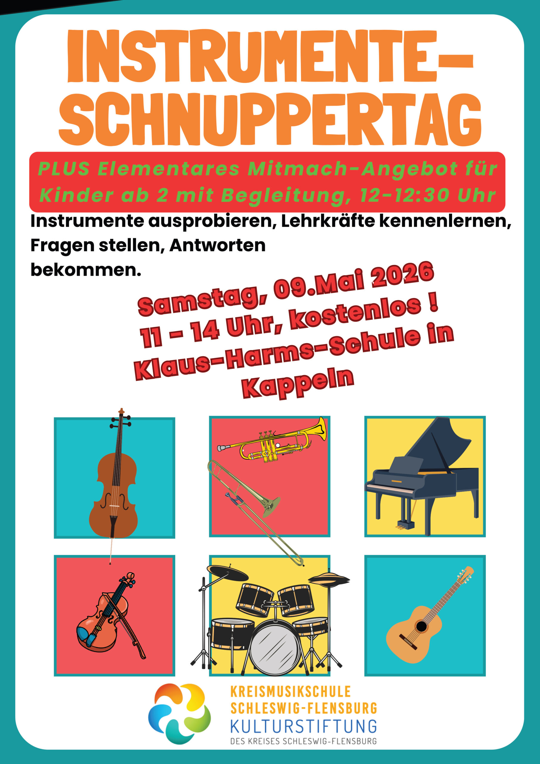 Schnuppertag der Kreismusikschule